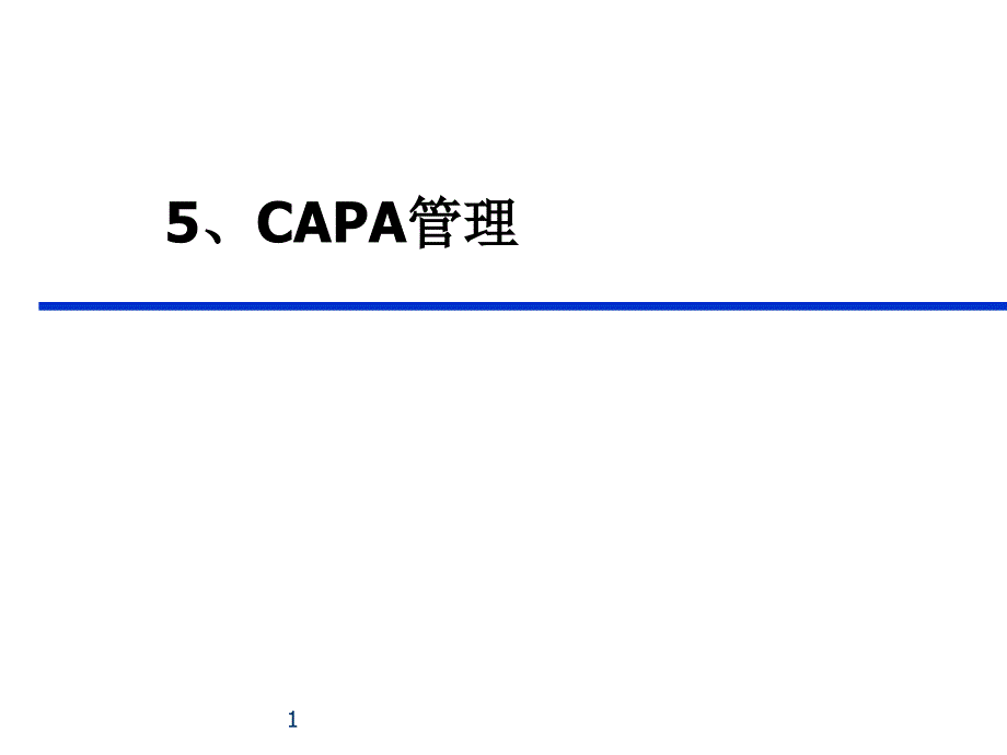 质量受权人培训讲义-纠正与预防措施培训PPT课件教材_第1页