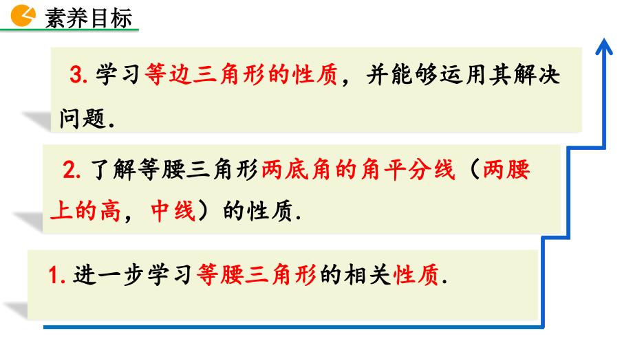 2020-2021初中数学北师版八年级下册同步课件1.1 等腰三角形（第2课时）【PPT版】_第3页