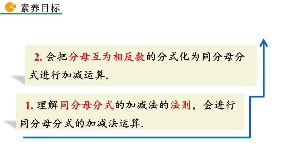 2020-2021初中数学北师版八年级下册同步课件5.3 分式的加减法（第1课时）【PPT版】_第4页