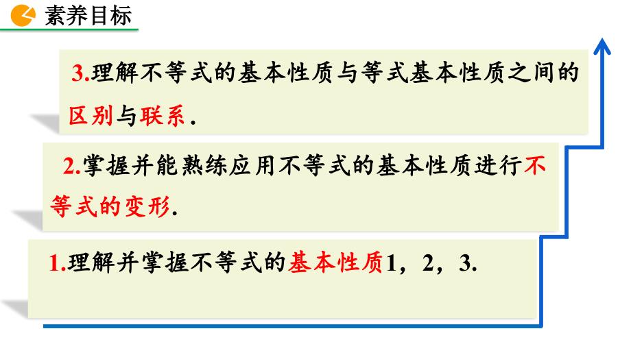 2020-2021初中数学北师版八年级下册同步课件2.2 不等式的基本性质【PPT版】_第4页