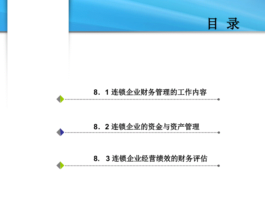 [精选]8_连锁经营财务管理ppt-下载-建网站企业建_第2页