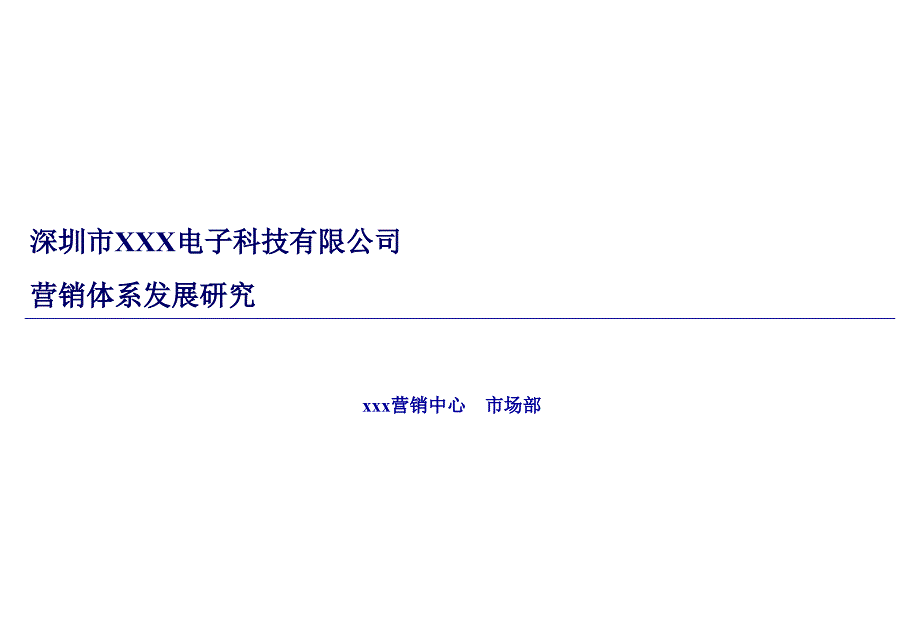 公司营销体系建设(1)_第1页