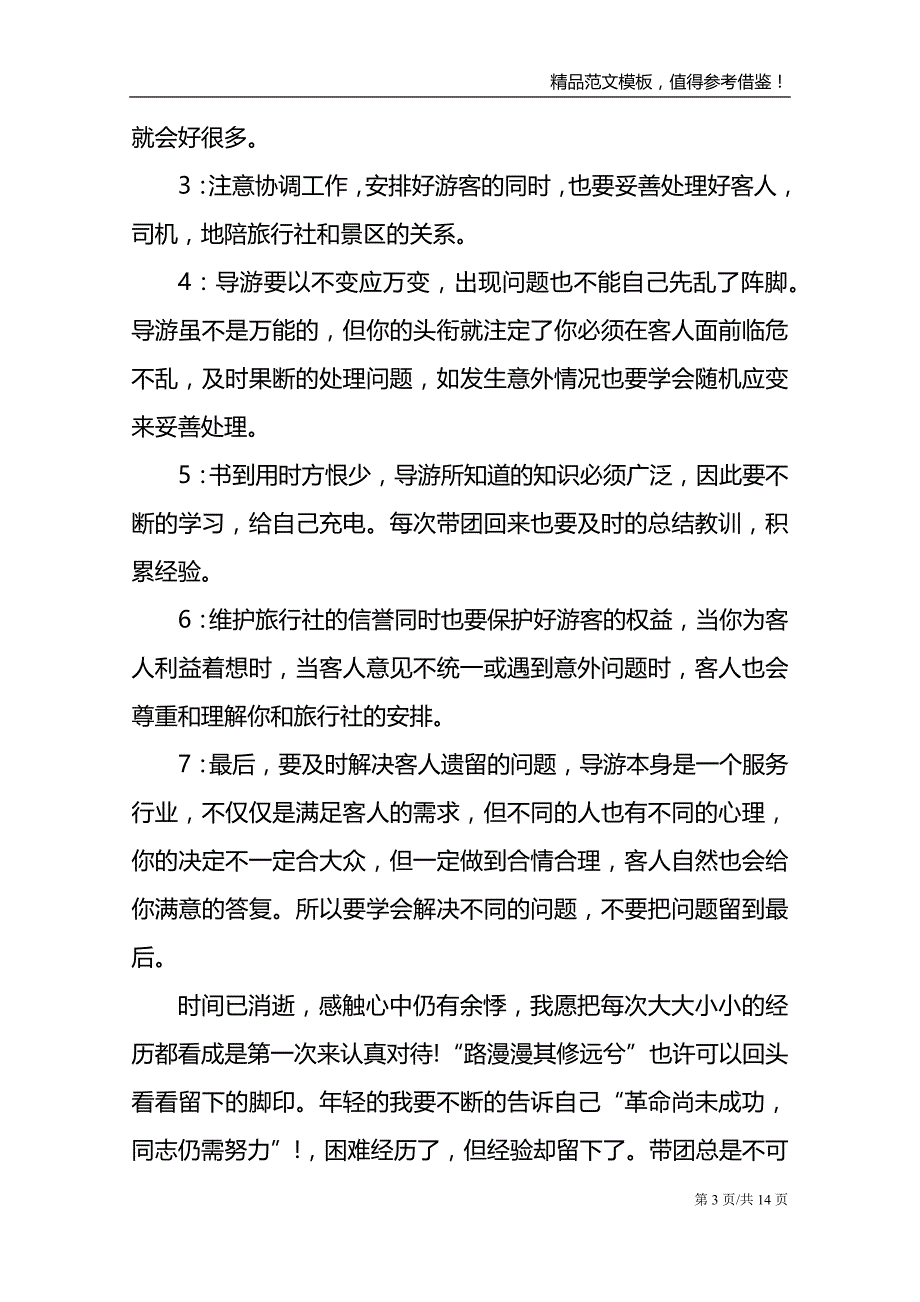 2021导游个人年终工作总结范文_第3页