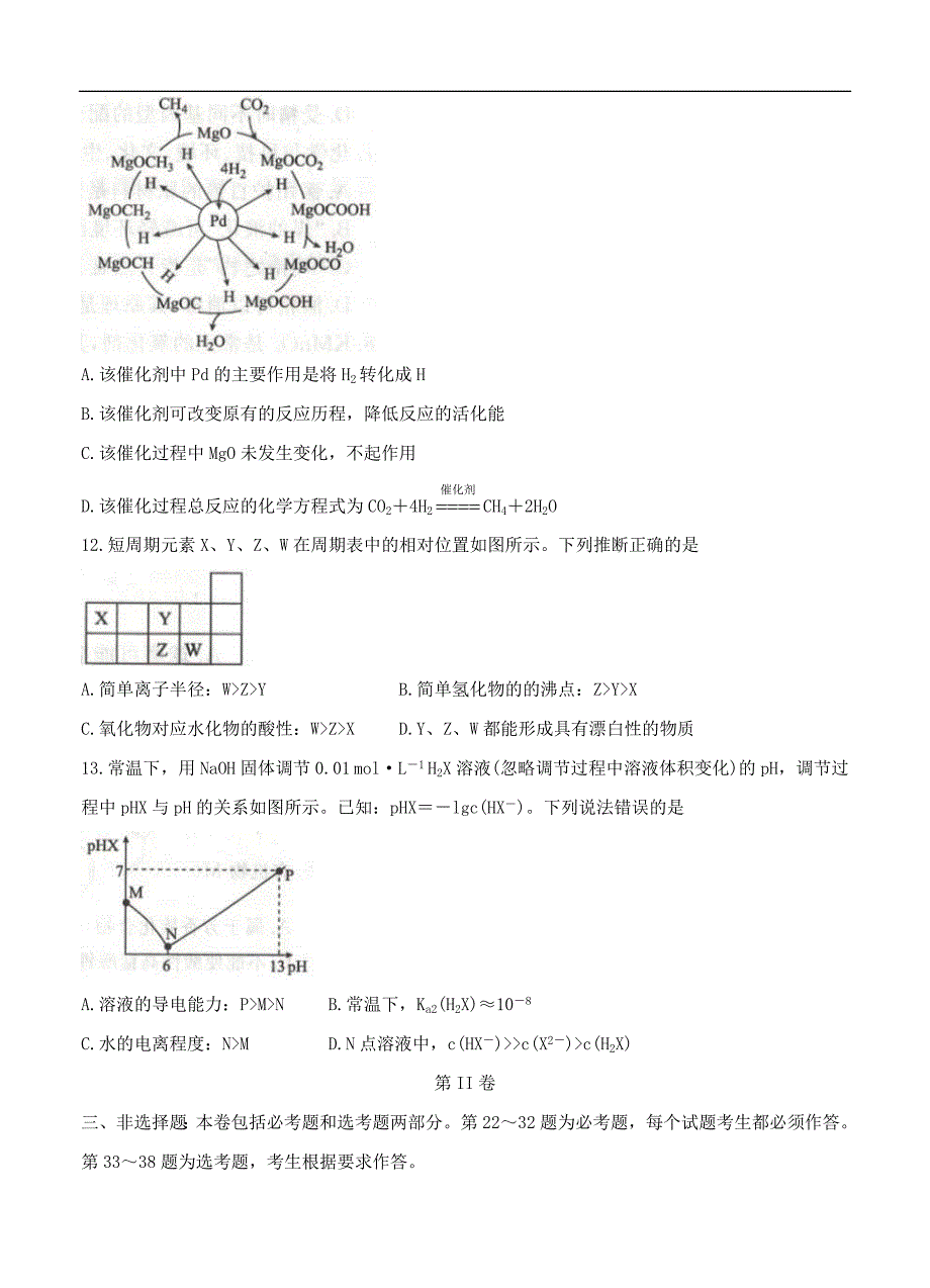 全国卷Ⅲ衡水金卷2021年高三先享题信息卷（三）化学（含答案）_第3页