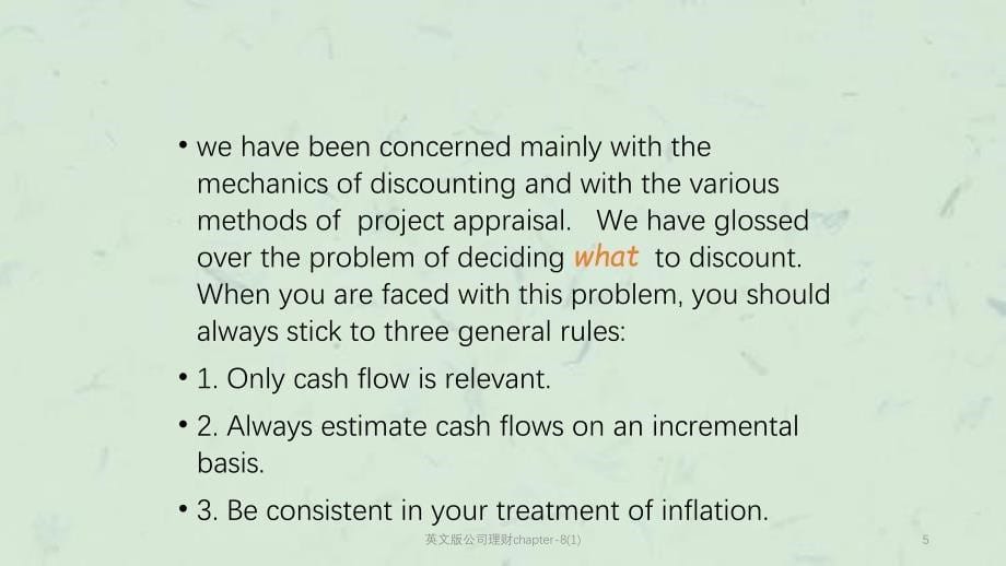 英文版公司理财chapter-8(1)课件_第5页