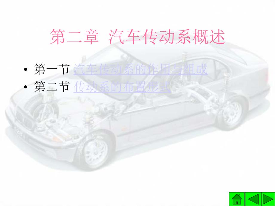 [精选]第二章汽车传动系概述-PowerPoint演示文稿_第1页