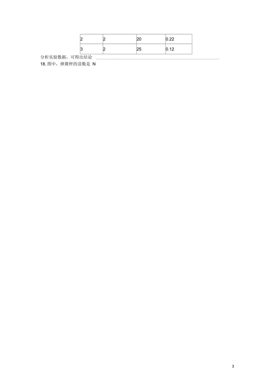 河南省济源市沁园中学2013年八年级物理下册天天练4新人教版_第3页