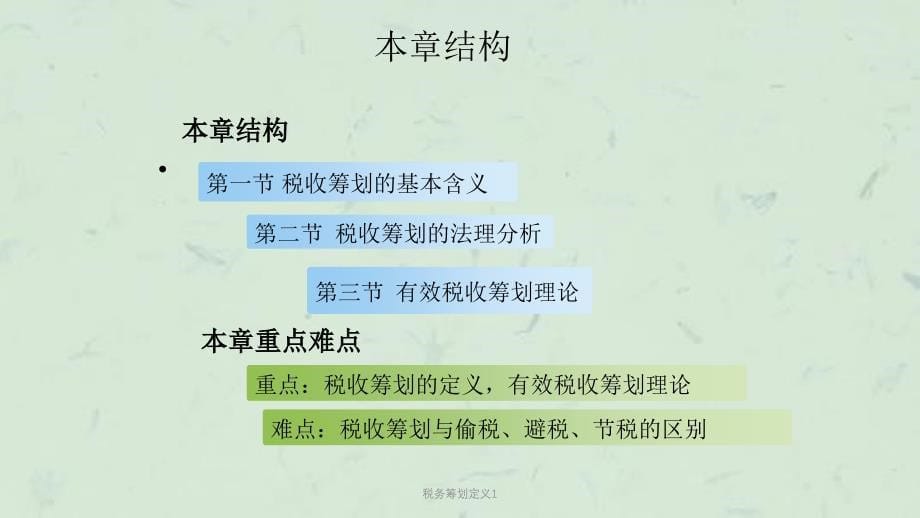 税务筹划定义1课件_第5页