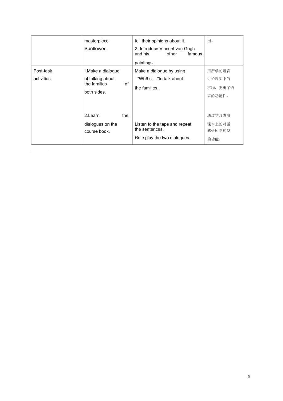 三年级英语上册Unit1Period1-2教案上海新世纪版_第5页