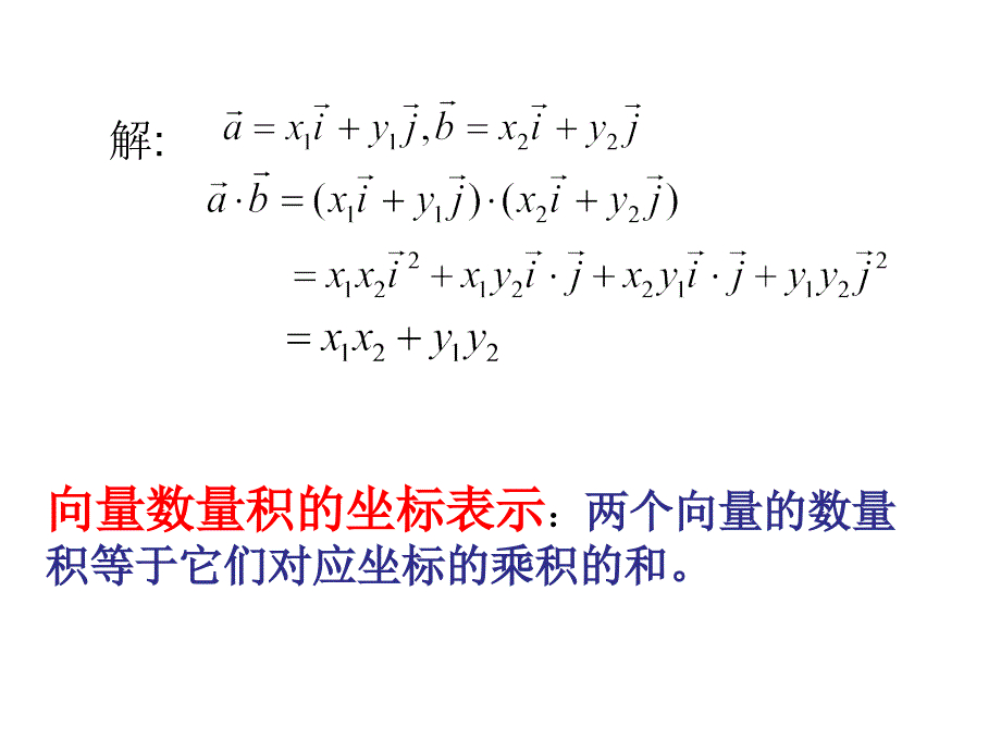 6.3.5 平面向量数量积的坐标表示（课件）_第4页