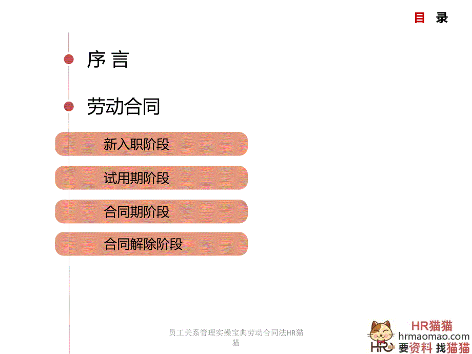 员工关系管理实操宝典劳动合同法HR猫猫课件_第2页