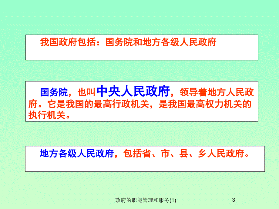 政府的职能管理和服务(1)课件_第3页