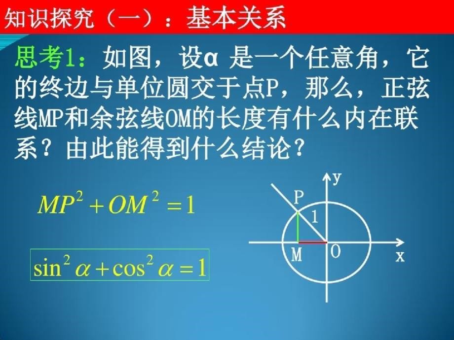 1.2.2《同角三角函数的基本关系》课件(新人教版必修4)1ppt[精选]_第5页