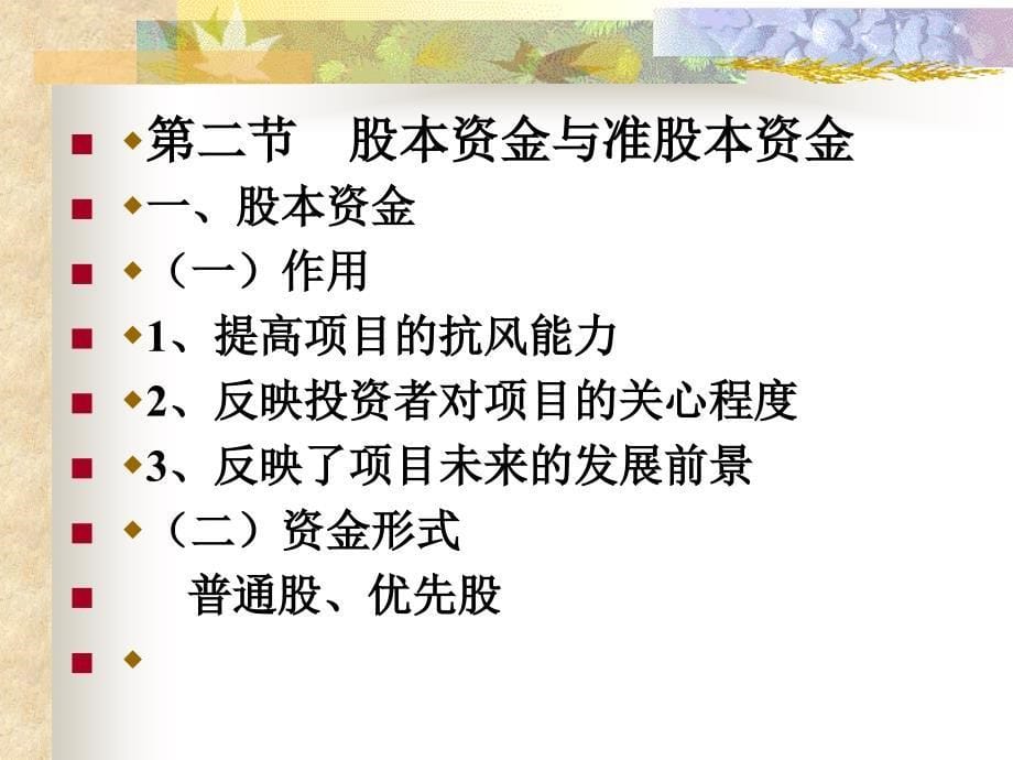 [精选]第六章项目融资的筹资方式_第5页