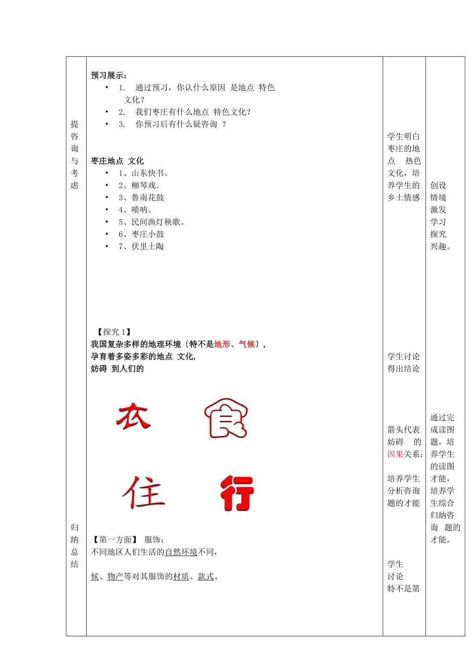 商务星球初中地理八上《4第4节 繁荣地方特色文化》word教案 (1)[精选]_第3页