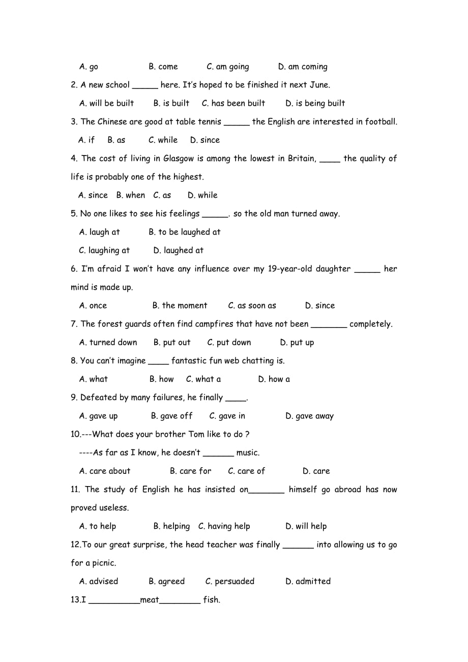 高中英语：Unit 3Travel JournalUsing language（新人教必修1）[精选]_第2页