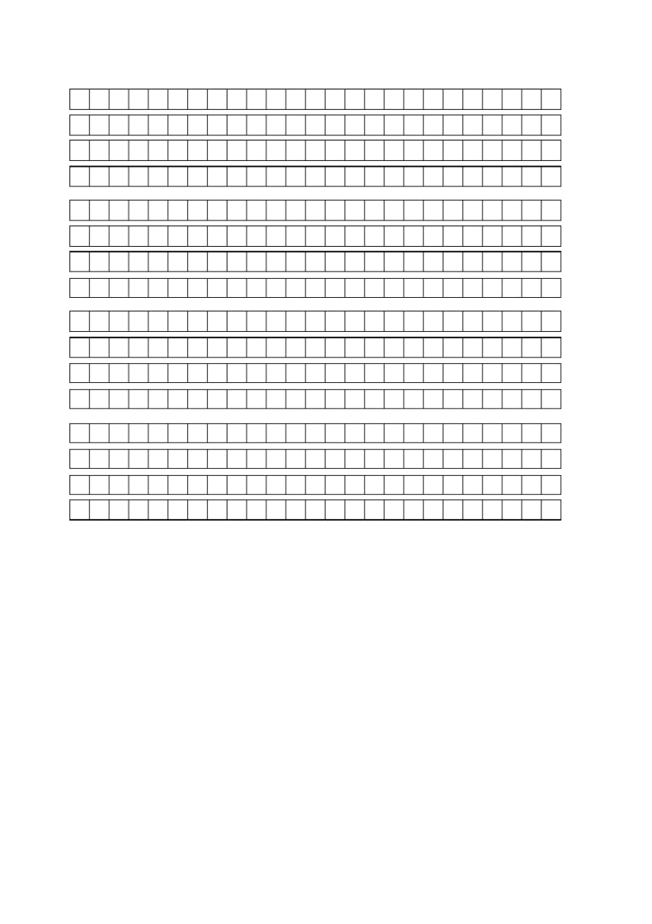 (完整word版)高一语文答题卡模板(word文档良心出品)_第4页