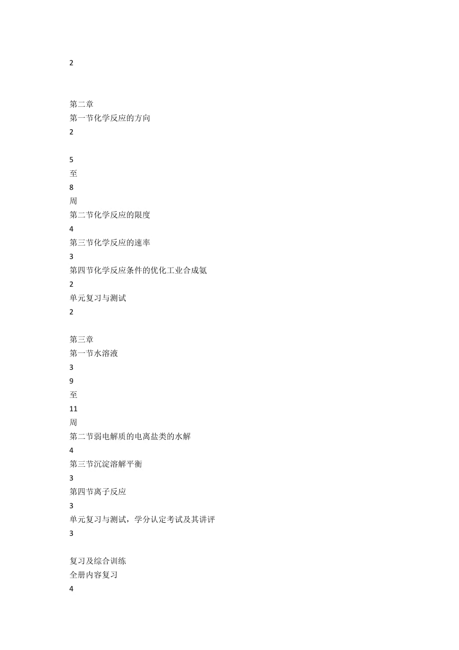 高二化学教学工作计划三篇_第3页