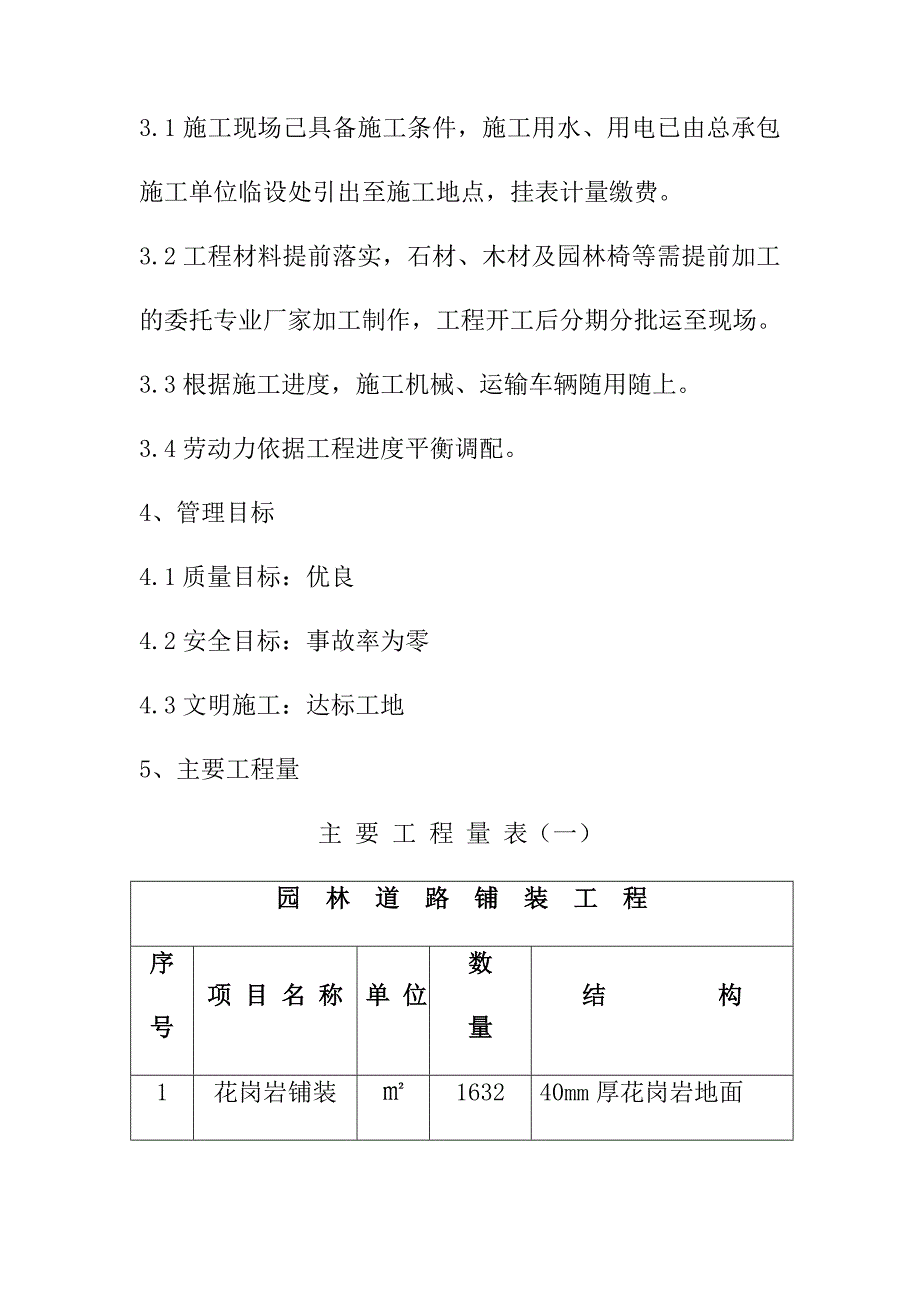 公园园林绿化及景观工程工程总体概况_第2页