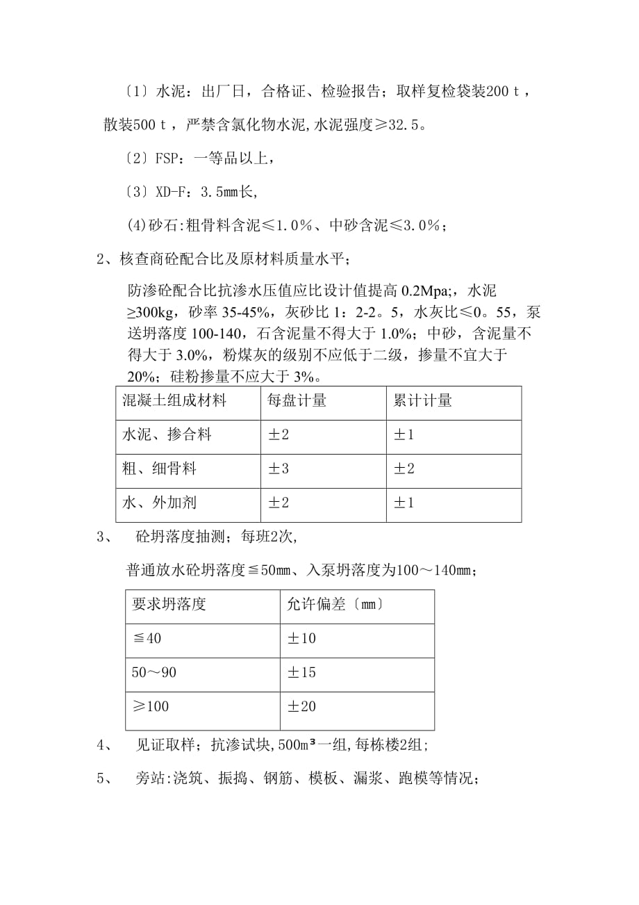 防水砼工程监理细则Word版_第4页