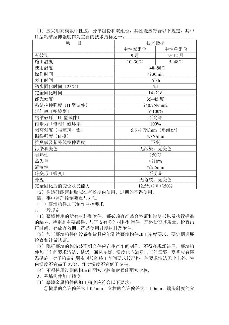 幕墙工程监理实施细则（PDF版）_第5页