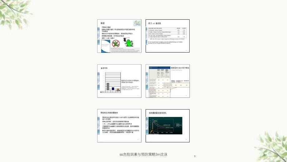 ssi危险因素与预防策略3m沈泳课件_第5页