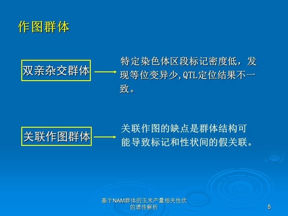 基于NAM群体的玉米产量相关性状的遗传解析_第5页