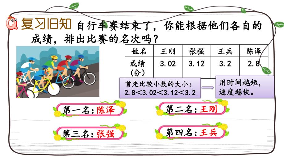 西师大版数学四年级下册课件：5.5 练习十四_第2页