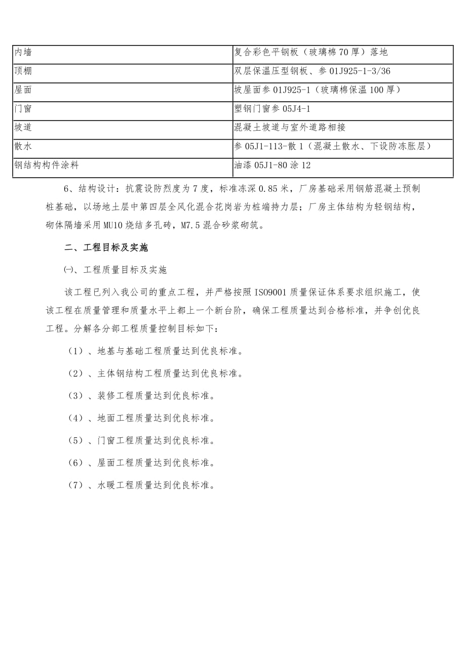 开发区三期厂房工程施工组织设计_第3页