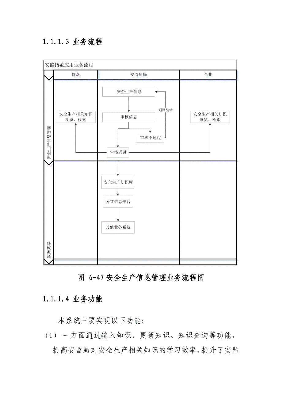 智慧安监安全生产信息管理子系统建设方案_第3页