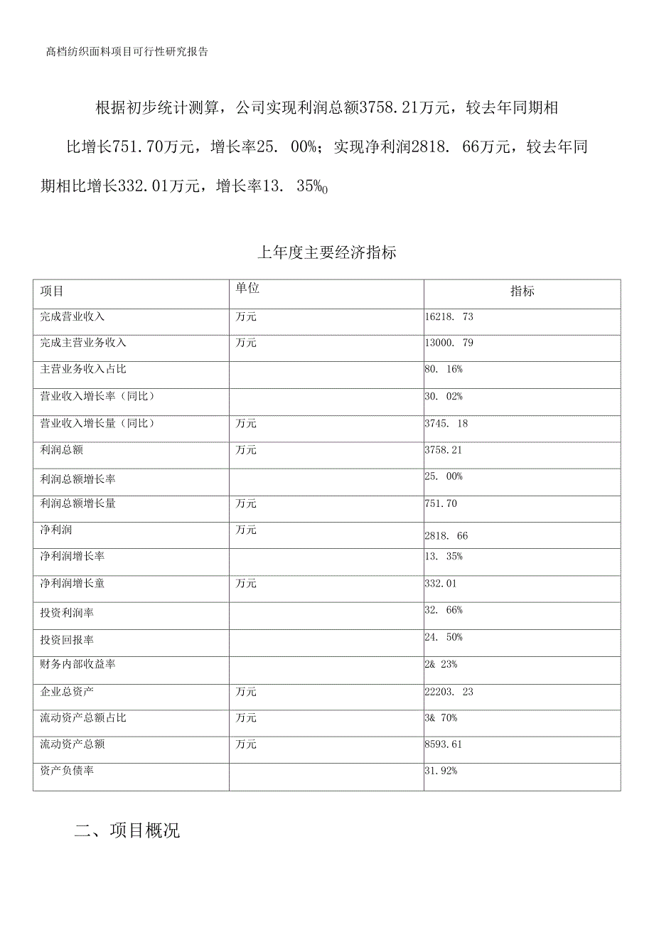 高档纺织面料项目可行性研究报告_第4页