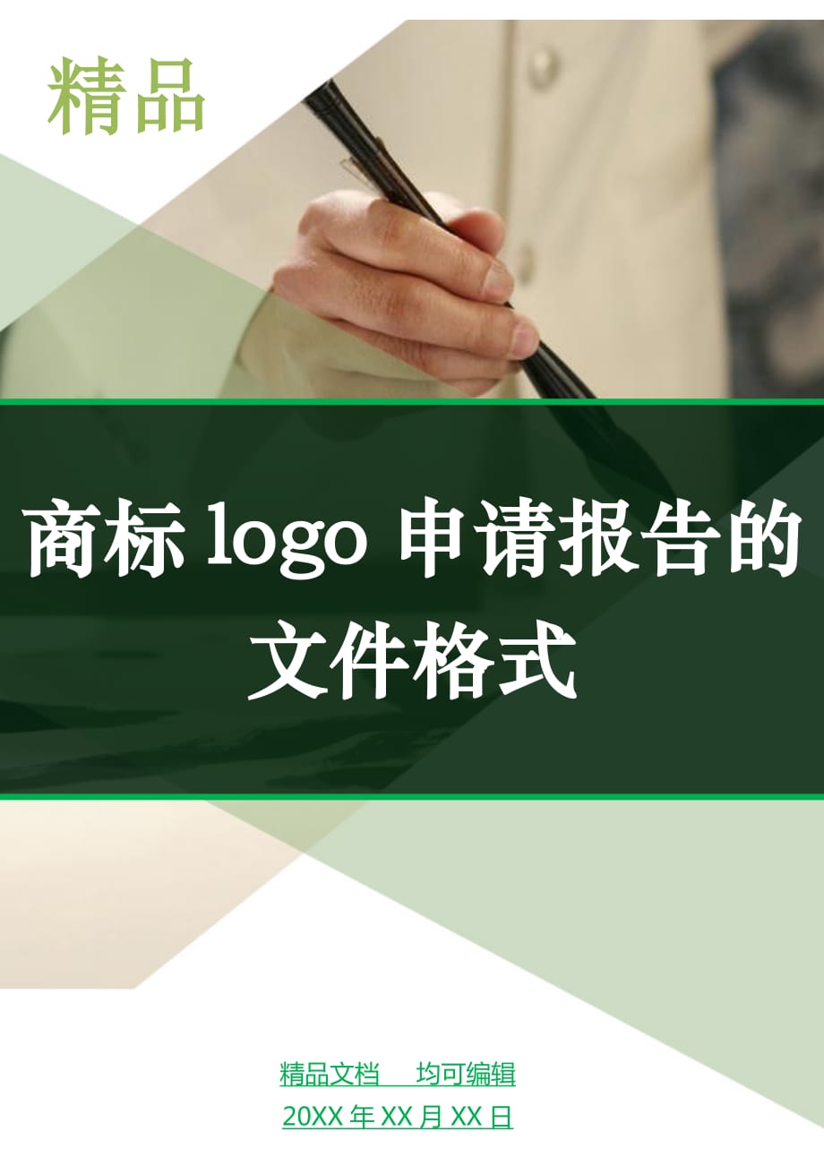 商标logo申请报告的文件格式_第1页