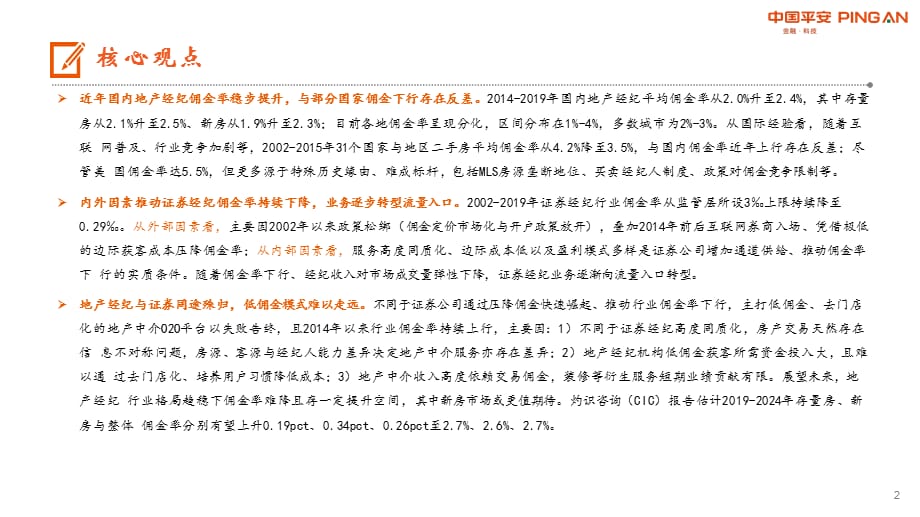 【最新地产研报】房地产经纪行业系列专题三：地产与证券对比基于经纪佣金率视角_市场营销策划2021__第2页