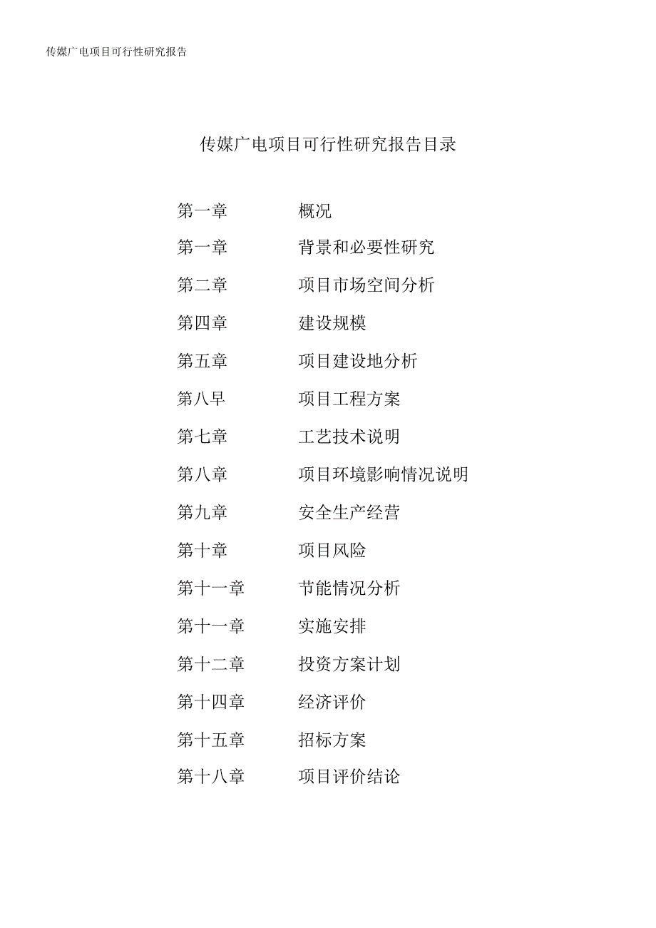 传媒广电项目可行性研究报告_第2页