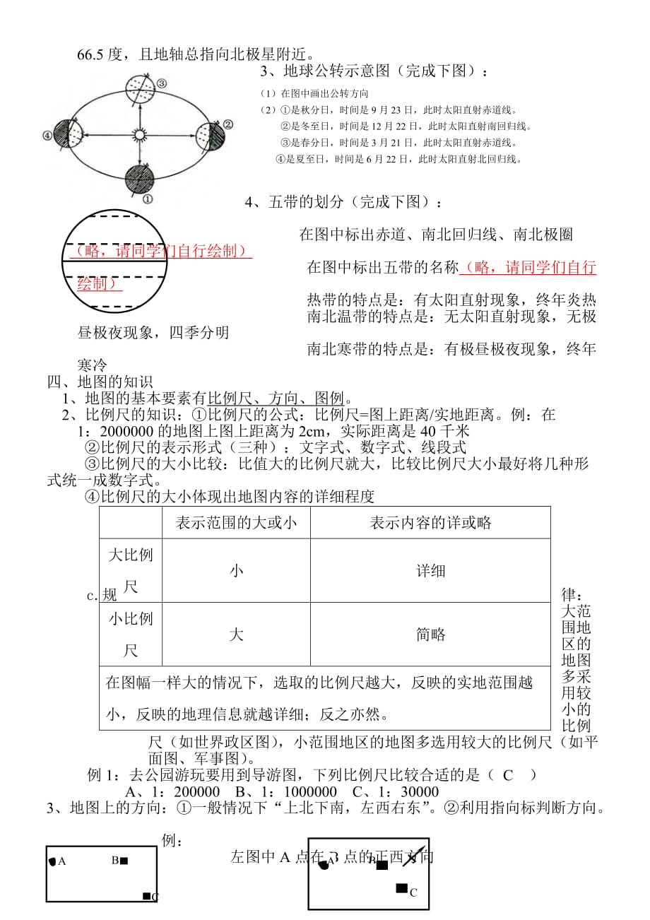 七级上册地理复习资料_第2页