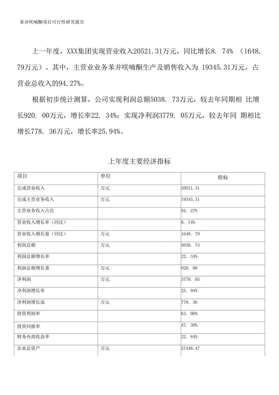 2021年苯并呋喃酮项目可行性研究报告（专业完整版）_第5页