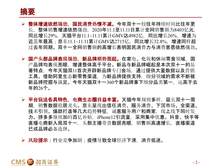 【双11618电商】双十一电商行业深度报告：新场景新品牌新变化_市场营销策划2021_电商行业市_第2页