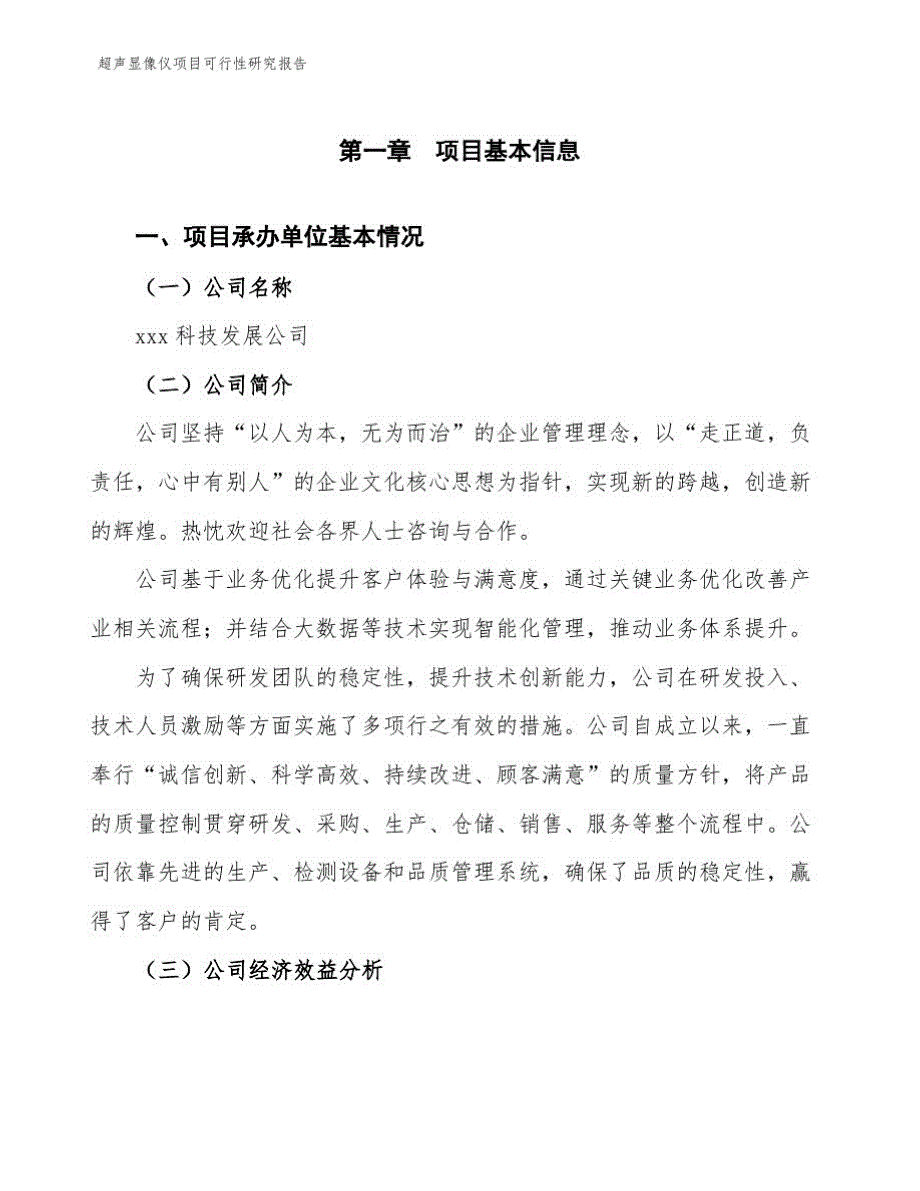 超声显像仪项目可行性研究报告_第3页