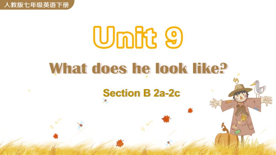 人教版英语七年级下册《Unit 9 Section B 2a-2c》PPT课件_第1页