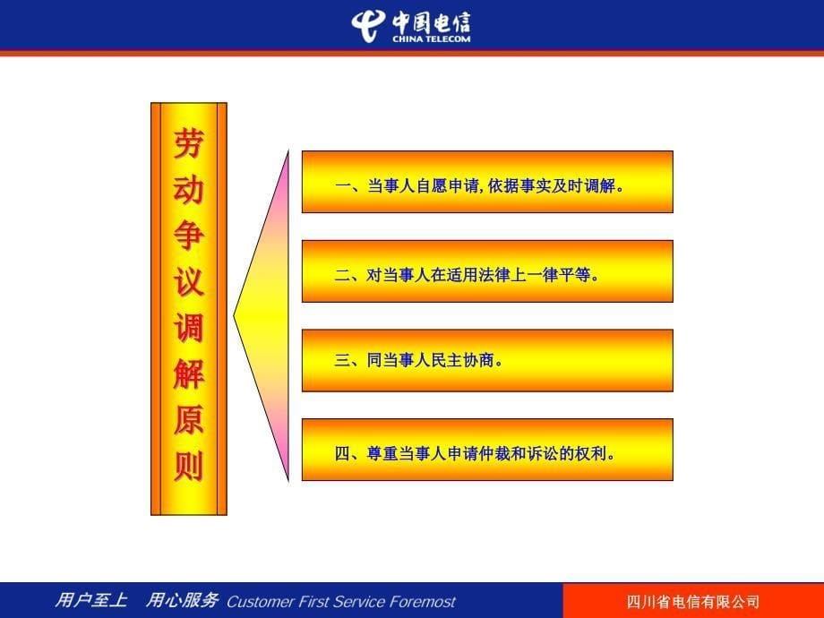 [精选]四川电信劳动争议调解工作流程_第5页