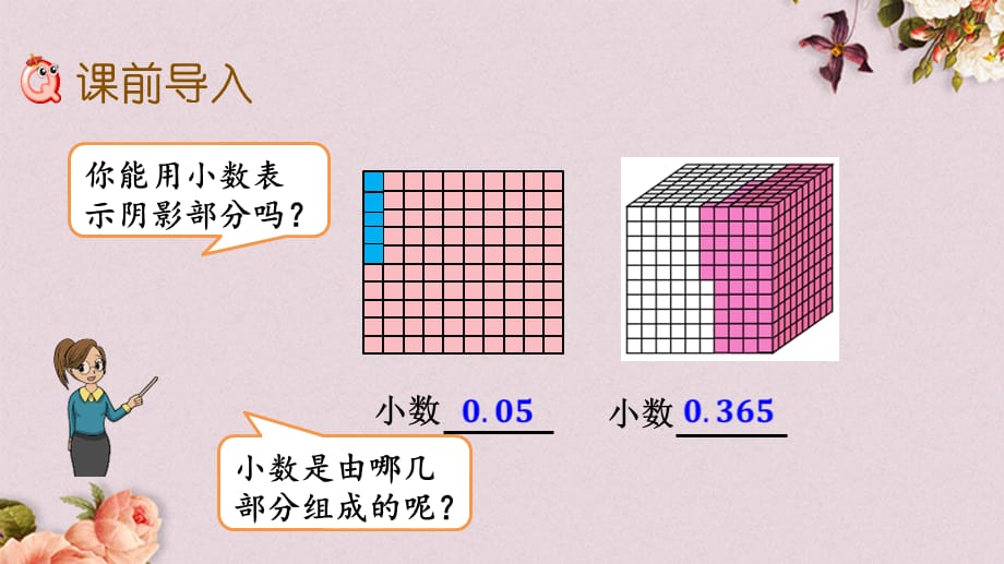 青岛版（六年制）四年级上册数学《 5.2 小数的数位顺序表》PPT课件_第2页