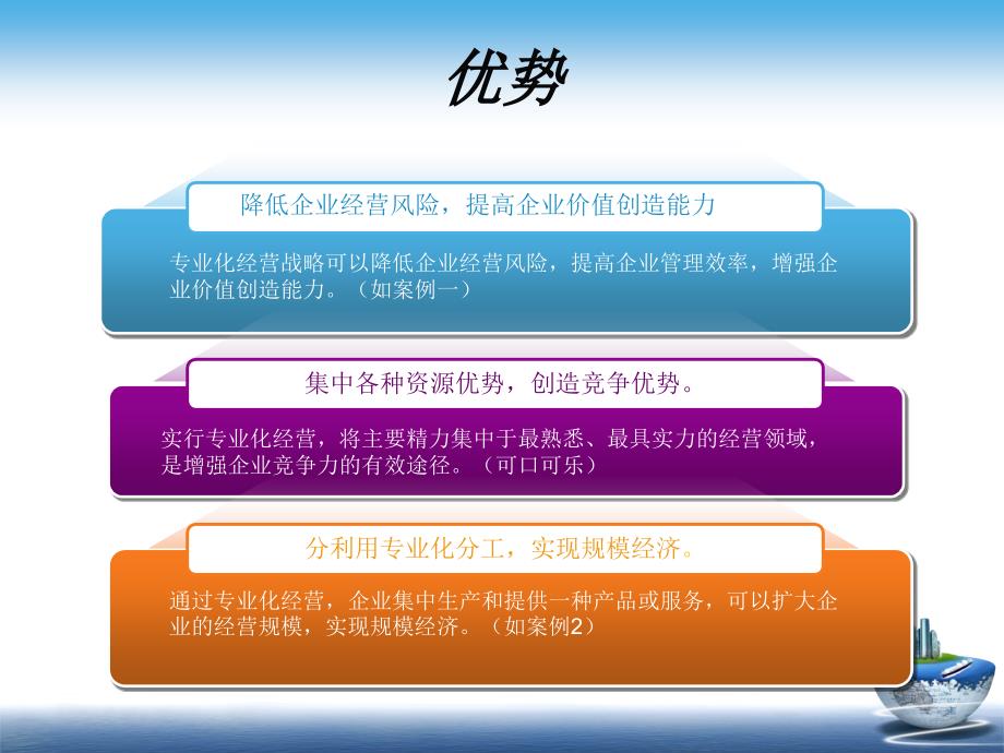 [精选]企业专业化多元化一体化决策_第4页