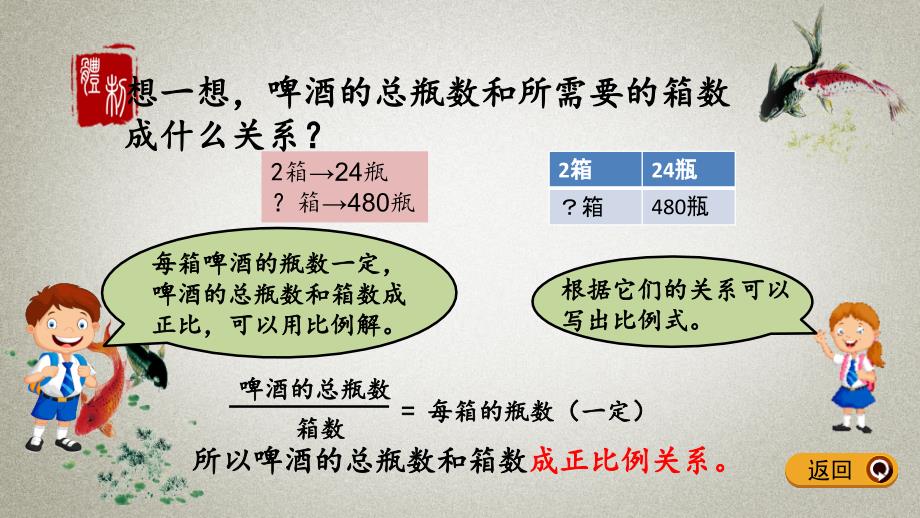 青岛版（五年制）数学五年级下册《第五单元 比例5.4 用比例解决实际问题》PPT课件_第4页