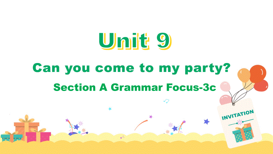 人教版八年级上册英语《Unit 9 Section A Grammar Focus-3c 》PPT课件_第1页