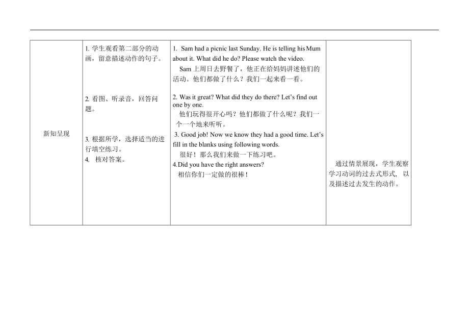 外研版四年级英语下册《Module 8 Unit 2》精品教案教学设计优秀公开课2_第2页