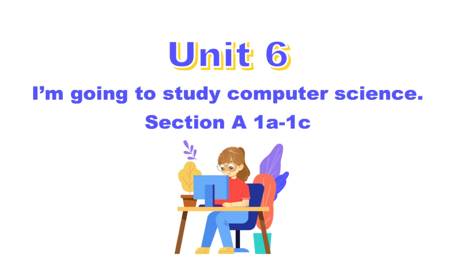 人教版八年级上册英语《Unit 6 Section A 1a-1c 》PPT课件_第1页