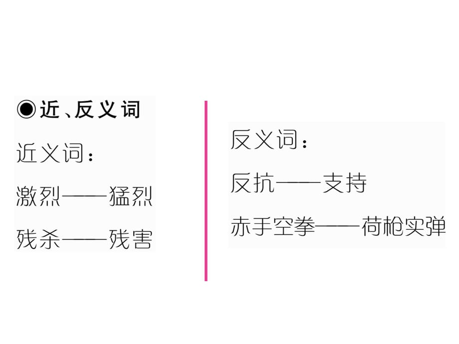 六年级上册语文习题课件－27 奴隶英雄｜语文S版_第3页