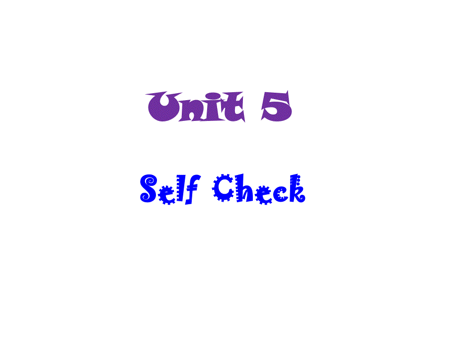 2018年秋人教版英语九年级上册课件：Unit 5 Self-check(共23张PPT)_第1页