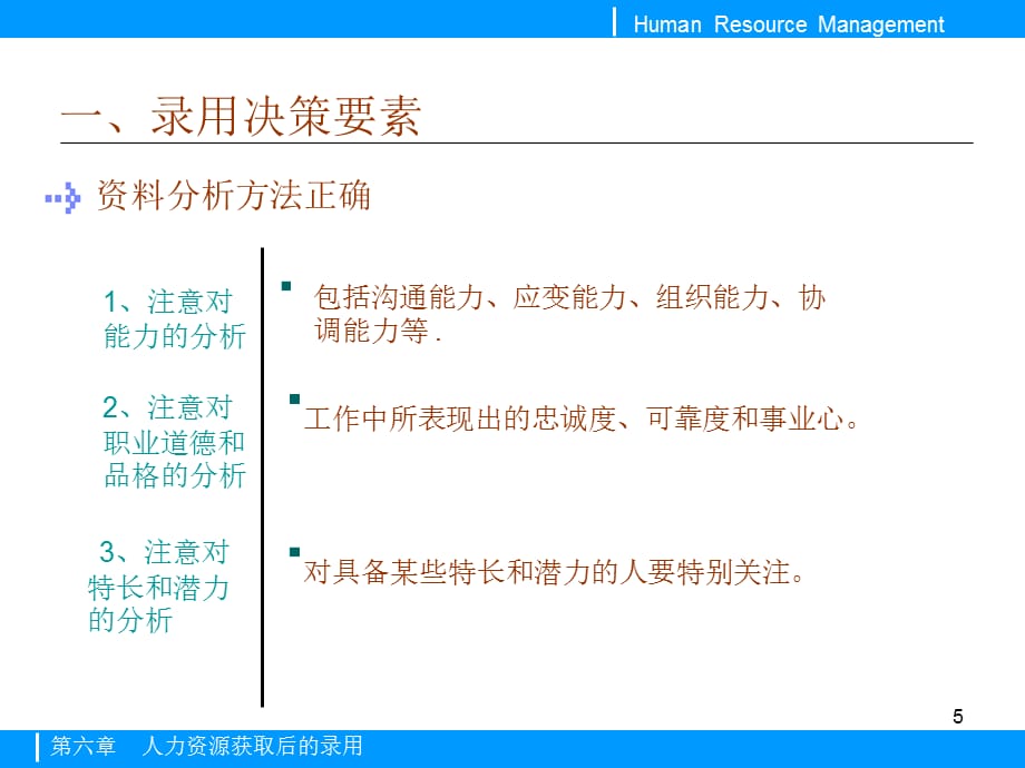 人力资源管理-人力资源获取后的录用PPT课件讲义_第5页