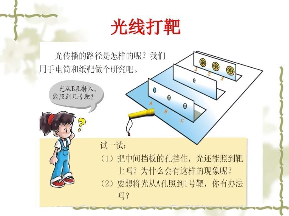 四年级下册科学课件－第一章第2课《改变光的传播方向》｜人教版 （新课标）(共21张PPT)_第5页